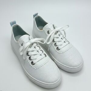 Tommy Bahama White Perforated Sneakers